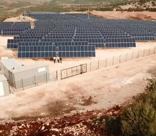 150 x DEGER S100-DR Single Axis Solar Trackers in Hatay TURKEY -1.580 kWp